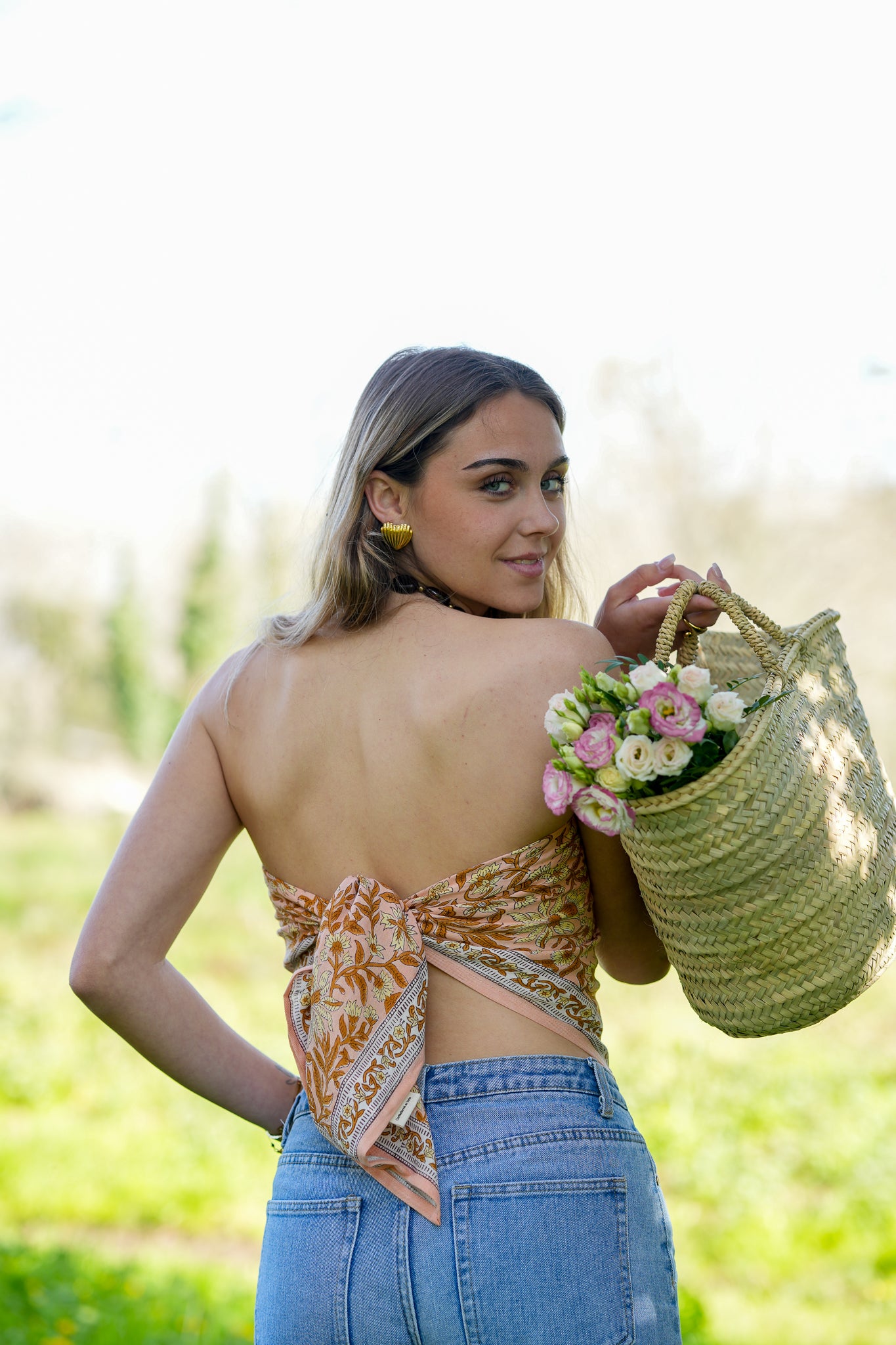 Panier en feuilles de palmier 🌴